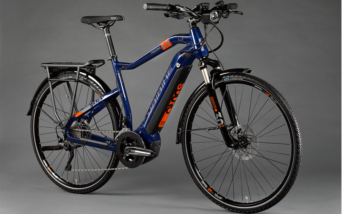 Электровелосипед Haibike SDURO Trekking 5.0 28" (2020) 2020 Сине-оранжевый